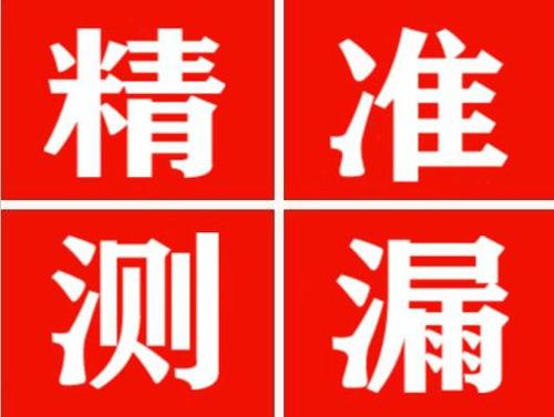 田东尚嘉漏水精准查找